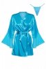 Marlene peignoir turquoise
